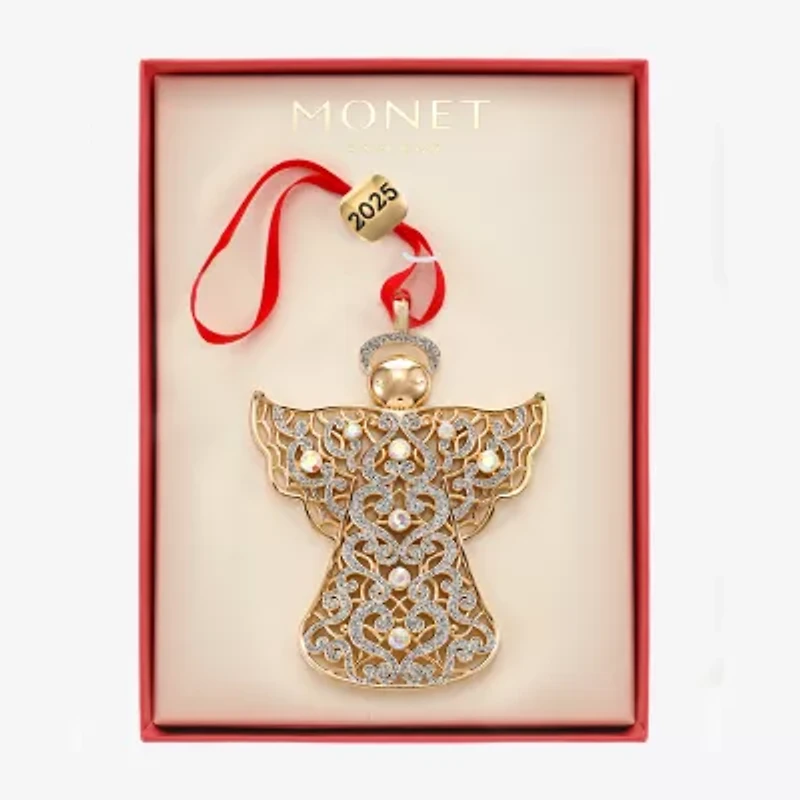 Monet Jewelry Gold & Silver Tone Christmas Ornament
