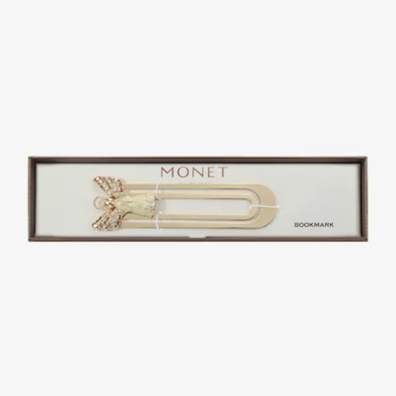 Monet Jewelry Gold Tone Angel Bookmark