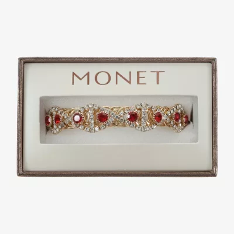 Monet Jewelry Coil Womens Glass Wrap Bracelet