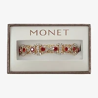 Monet Jewelry Coil Womens Glass Wrap Bracelet