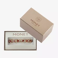 Monet Jewelry Coil Womens Glass Wrap Bracelet