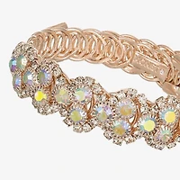 Monet Jewelry Coil Womens Glass Wrap Bracelet