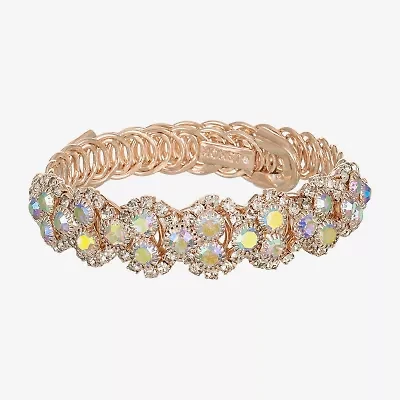 Monet Jewelry Coil Womens Glass Wrap Bracelet