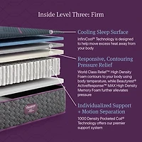Beautyrest World Class Level Three 13" Firm Tight top