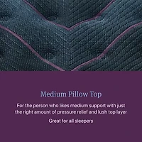 Beautyrest World Class Level Three 15.75" Medium Pillow top