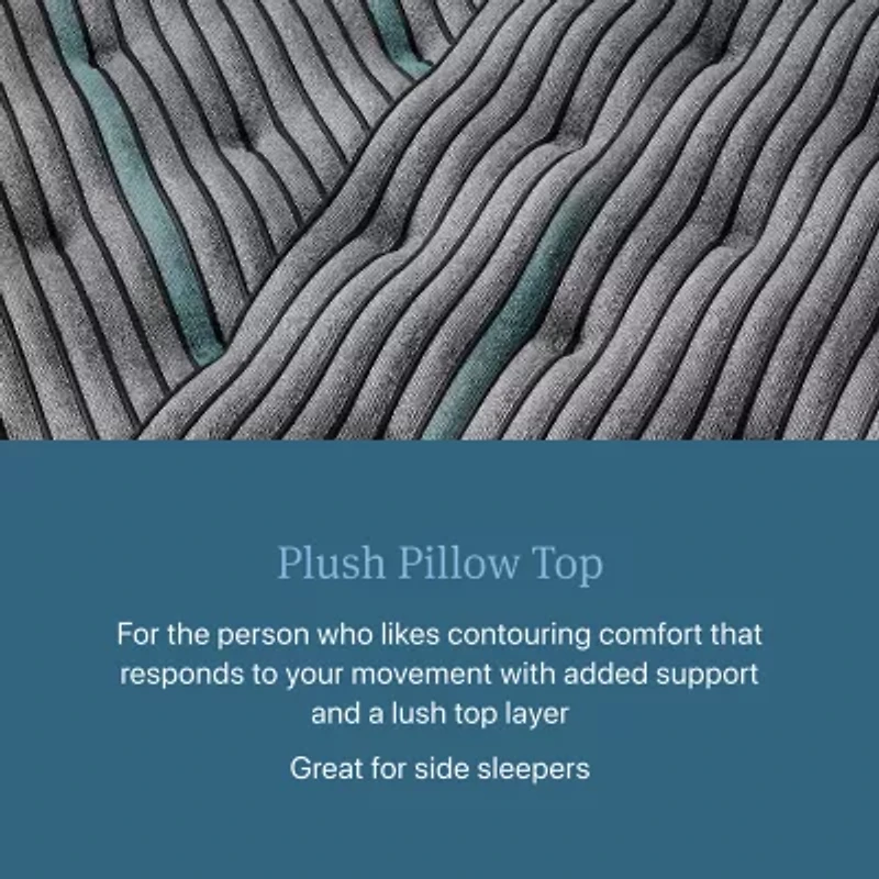 Beautyrest Level Two 14.75" Plush Pillow top - Mattress Only