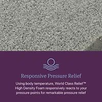 Beautyrest World Class Level Three 16" Plush Pillow top - Mattress Only