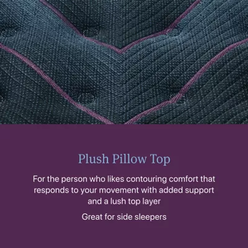 Beautyrest World Class Level Three 16" Plush Pillow top - Mattress Only