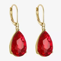 Monet Jewelry Womens Glass Drop Earrings