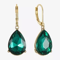 Monet Jewelry Womens Glass Drop Earrings