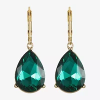 Monet Jewelry Womens Glass Drop Earrings