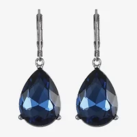 Monet Jewelry Womens Glass Drop Earrings