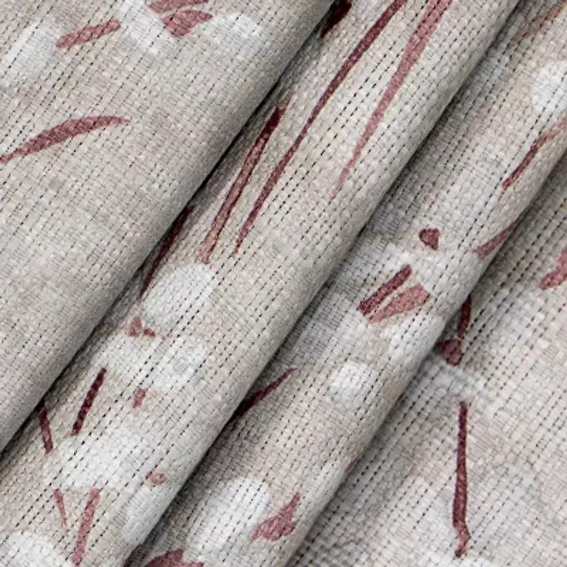 Eclipse Ambiance Botanical Grommet Top Energy Saving 100% Blackout Single Curtain Panel