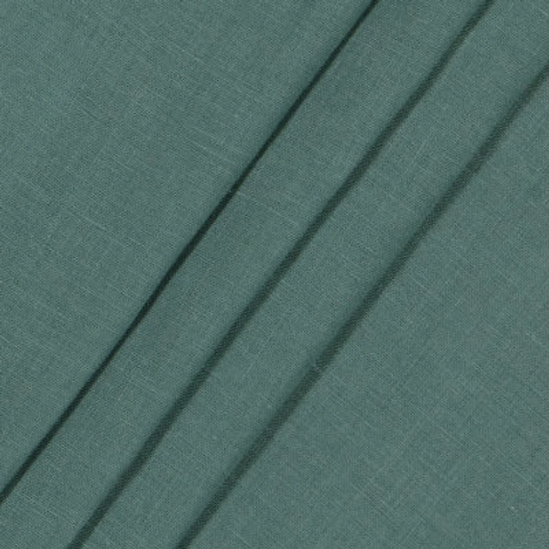 Fieldcrest Luxury Alden Linen Rod Pocket Back Tab Light-Filtering Single Curtain Panel