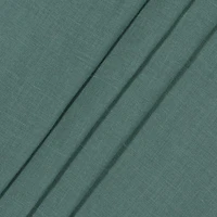 Fieldcrest Luxury Alden Linen Rod Pocket Back Tab Light-Filtering Single Curtain Panel
