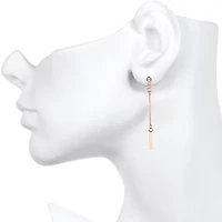 Bijoux Bar Delicates Womens Simulated Pearl 6 Pair Earring Set