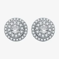 (G / Si2) Womens 2 CT. T.W. Lab Grown Diamond 10K White Gold Round 2-pc. Jewelry Set