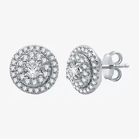(G / Si2) Womens 2 CT. T.W. Lab Grown Diamond 10K White Gold Round 2-pc. Jewelry Set