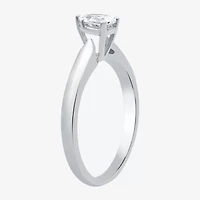 I Said Yes (H-I / Si2-I1) Womens 1/ CT. Lab Grown White Diamond Sterling Silver Pear Solitaire Engagement Ring