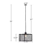 INK+IVY Jaxson Metal Pendant Light