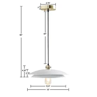INK+IVY Saben 2 Tier Pendant Light