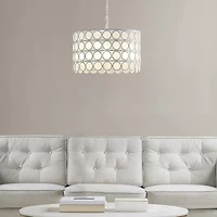 Hampton Hill Abbot 4 Light Drum Shaped Chandelier