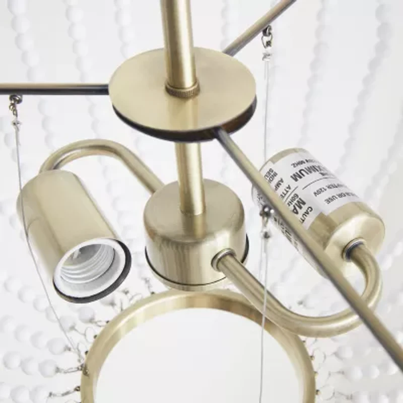 Hampton Hill Melrose 2 Light Beaded Chandelier