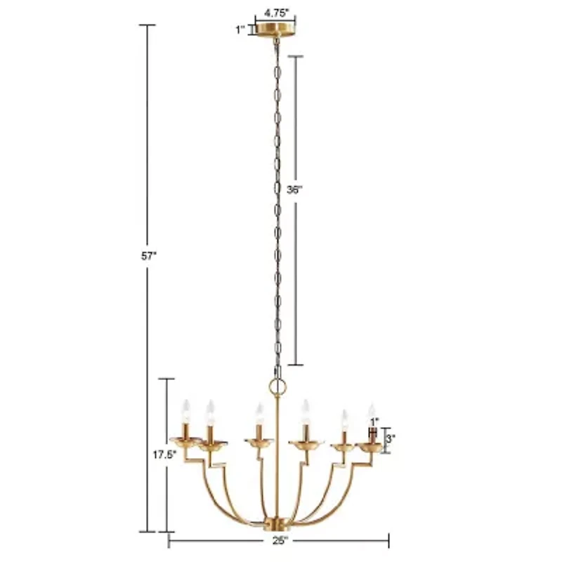 Hampton Hill Savor Candelabra Styled Chandelier