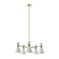 INK+IVY Ezra 5 Light Adjustable Chandelier