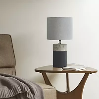 510 Design Nicolo Textured Ceramic Table Lamp