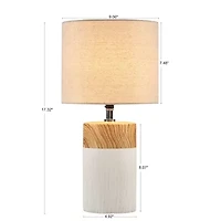 510 Design Nicolo Textured Ceramic Table Lamp