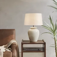 INK+IVY Anzio Ceramic Table Lamp