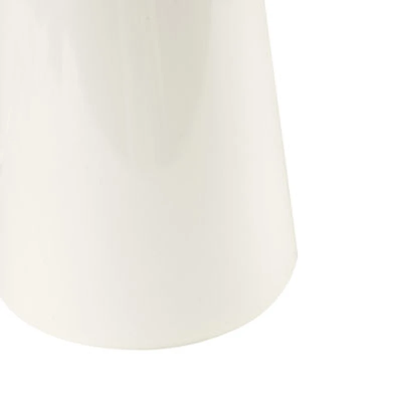 INK+IVY Tristan Triangular Ceramic and Wood Table Lamp