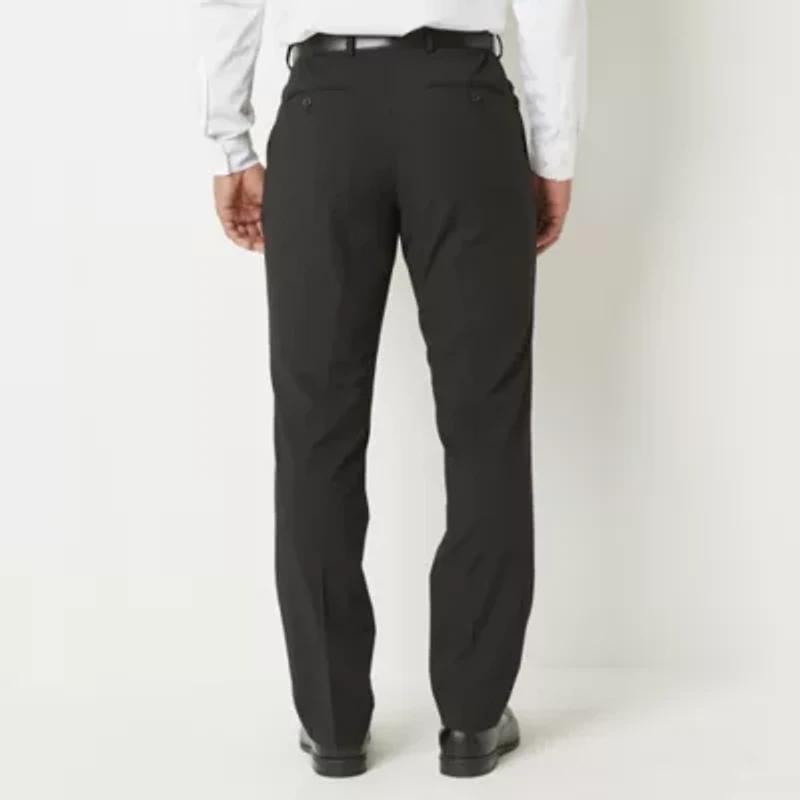 J. Ferrar Ultra Comfort Mens Stretch Fabric Classic Fit Flat Front Suit Pant