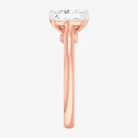 G-H / SI1-SI2) Womens 2 CT. T.W. Lab Grown White Diamond 14K Gold Princess Solitaire Engagement Ring