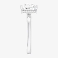 G-H / SI1-SI2) Womens 2 CT. T.W. Lab Grown White Diamond 14K Gold Princess Solitaire Engagement Ring
