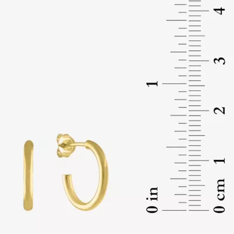 Yes, Please! Womens Diamond Accent Natural Diamond 14K Gold Over Silver Sterling Silver 2 Pair Earring Set