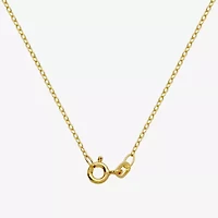 Bee Womens 18K Gold Over Silver 18 Inch Pendant Necklace