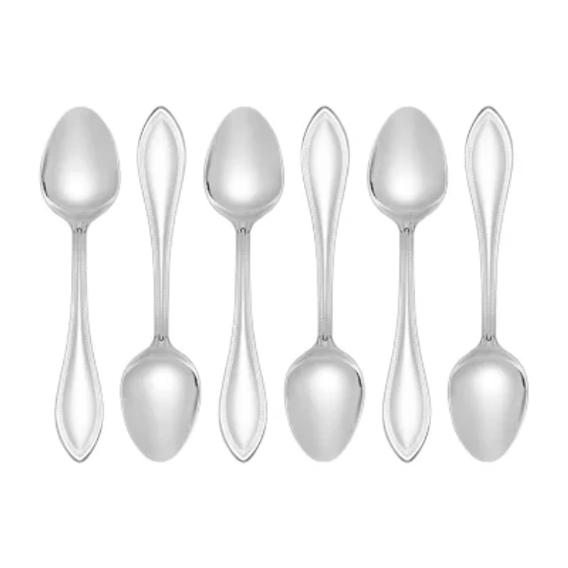 Pfaltzgraff American Bead Teaspoon 6-pc. Flatware Set