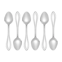 Pfaltzgraff American Bead Teaspoon 6-pc. Flatware Set