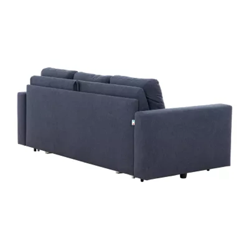 Stearns & Foster® Paolo 82" Queen Sleeper Sofa with Memory Foam Mattress