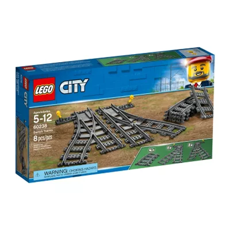 LEGO® City Switch Tracks 60238 Building Set 8-pc.