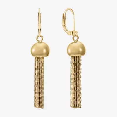 Monet Jewelry Tassel Womens Drop Earrings