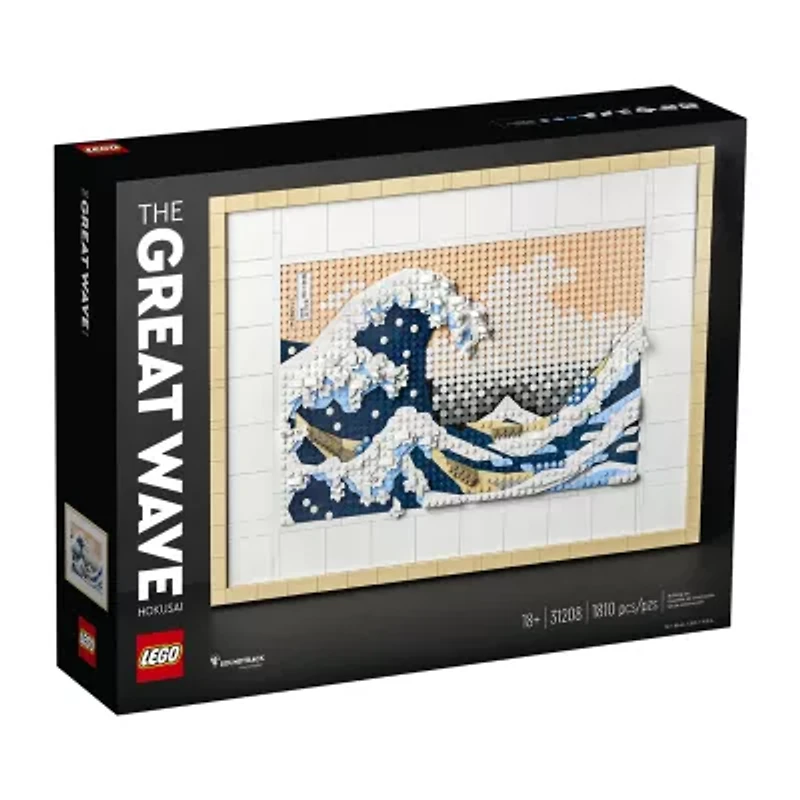 Art Hokusai – The Great Wave Building Kit (1810 Pieces)