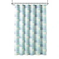 Home Expressions Watercolor Check Shower Curtain