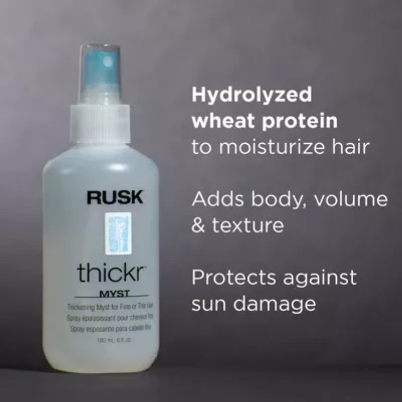 Rusk Thickr Thickening Myst Styling Product 6 oz.