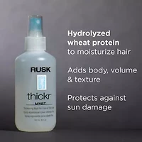 Rusk Thickr Thickening Myst Styling Product 6 oz.