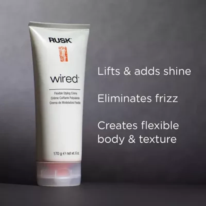 Rusk Wired Hair Cream 6 oz.