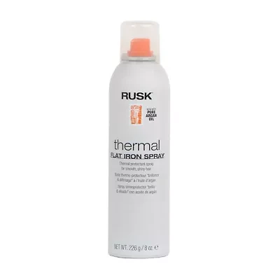 Rusk Thermal Iron Argan Oil Infused Heat Protectant 8 oz.