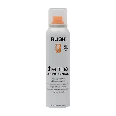 Rusk Pure Argan Oil Thermal Shine Spray Styling Product 4.4 oz.